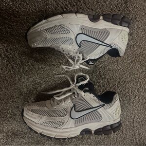 Nike Cream and Brown Athletic Shoes